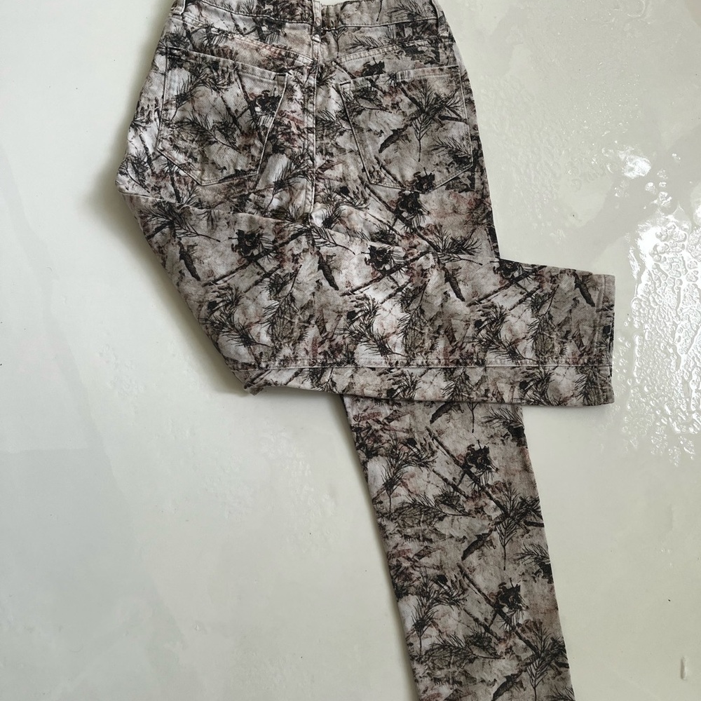 BDG High Rise Slim Straight Pine print limited edition Urban Outfitters size 27